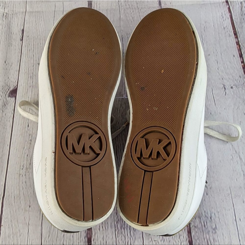 Michael Kors Mindy Low Top Lace Up Sneakers - Picture 6 of 10